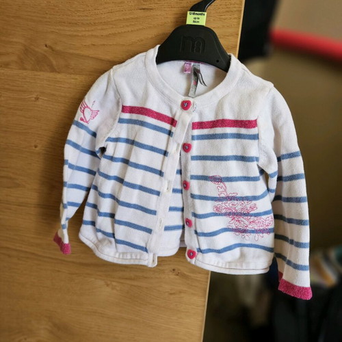 Orchestra baby girl cardigan used, up to 6 months, 67cm