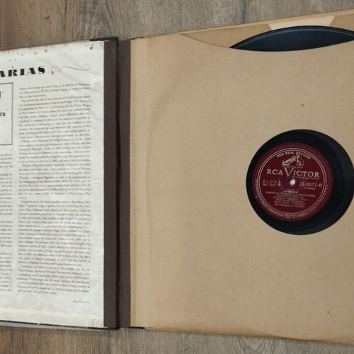 Ferruccio Tagliavini 78 RPM album with operatic arias