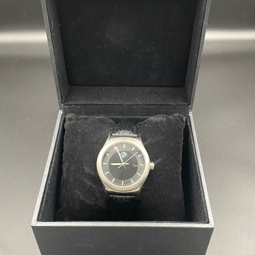 BMW Black Silver Watch - 32mm Ladies by Tourneau Swiss