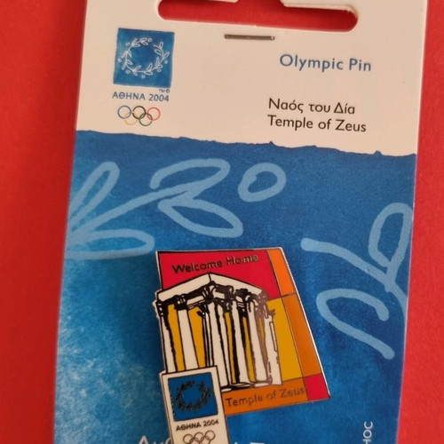 Authentic Olympic Pins Athens 2004 Set of 6