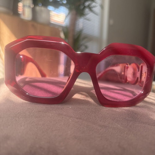 Versace VE4424U women's luxury sunglasses, fuchsia red