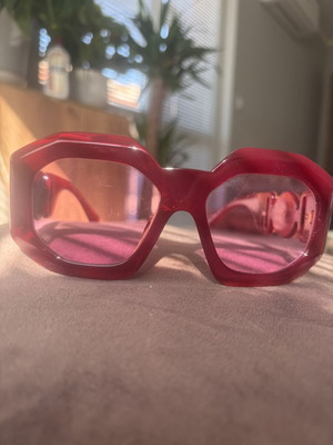 Versace VE4424U women's luxury sunglasses, fuchsia red