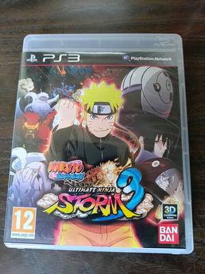 Naruto Shippuden Ultimate Ninja Storm 3 PS3 like new with case and booklet