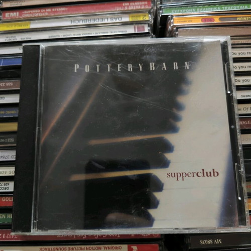 Pottery Barn Supperclub CD used, pop