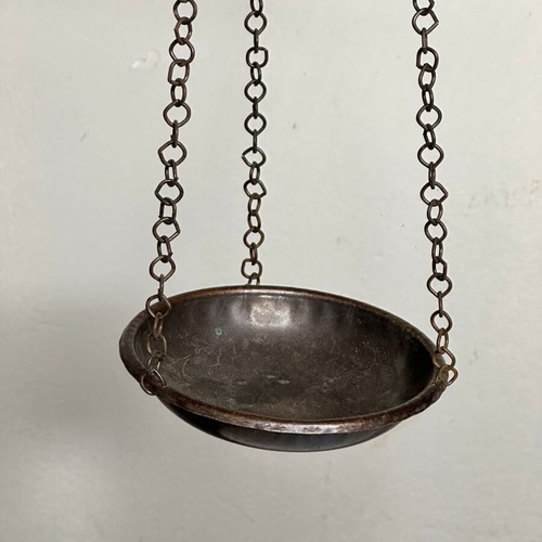 Vintage Greek Hanging Balance Scale used, made in Greece