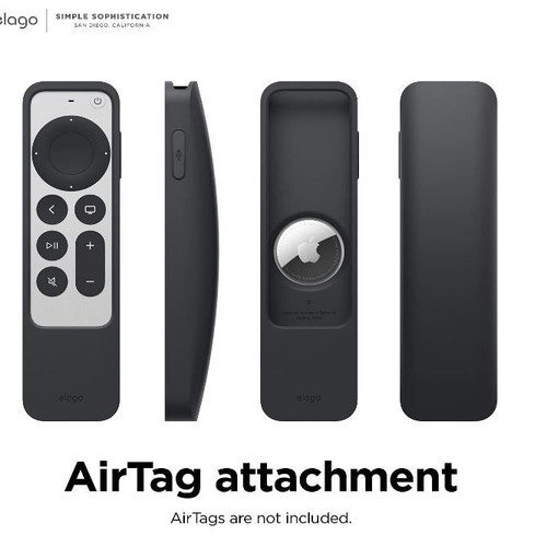 Elago R5 case for Apple TV 4K 2nd & 3rd Gen remote with AirTag slot new