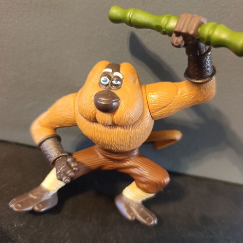 Kung Fu Panda Po & Monkey McDonald's 2008 figure set