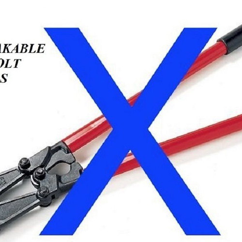 1/2" inch safety chain lock with padlock Inviolable