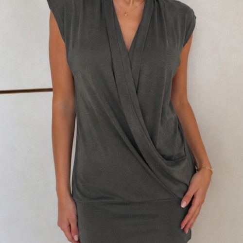 Women's dress gray size M like new