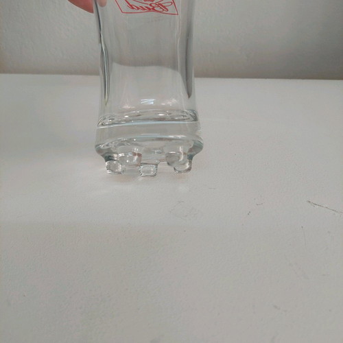 Bud collectible beer glass like new, football glass style 330ml