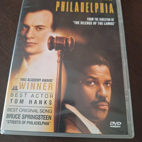 Philadelphia DVD used, drama with subtitles