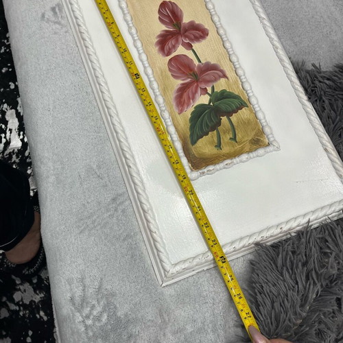 Painting used, large handmade with nice frame