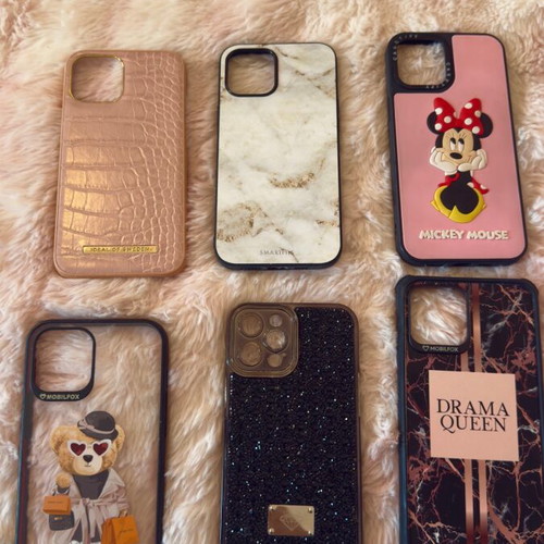 iPhone 12 Pro Max cases set or individual like new