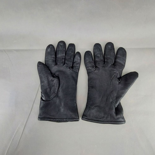 Jeronimo leather gloves black used, size S