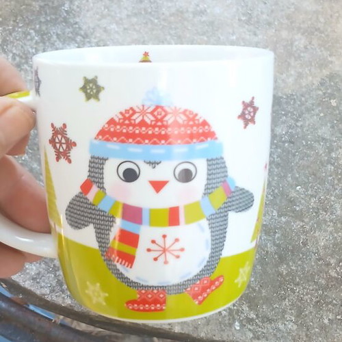 Owl Mug new, porcelain