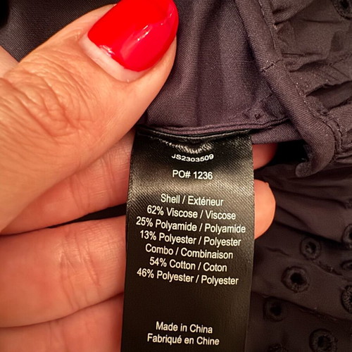 Jason Wu dress new with tag, size XL, black, viscose cotton