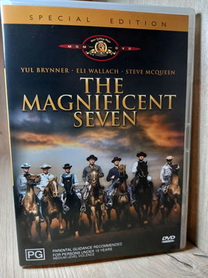 The Magnificent Seven DVD like new with Greek subtitles