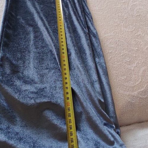 Velour tracksuit set size S grey silver like new by Muse
