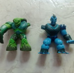 Two action figures
