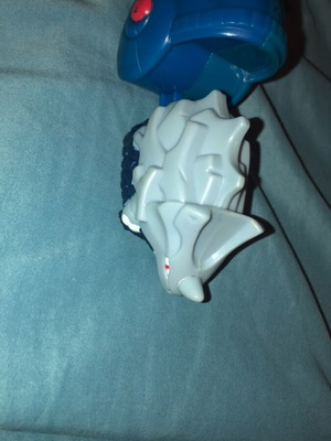 Rhyhorn figure used, vintage 1999 Pokémon Burger King