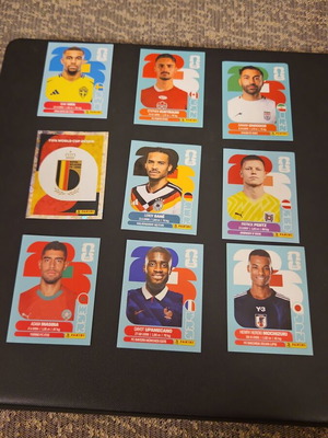 2026 World Cup Stickers new, set of 9