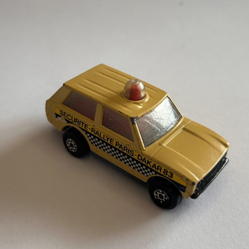 Matchbox 1975 Lesney Rolamatics No 20 Range Rover Paris-Dakar used