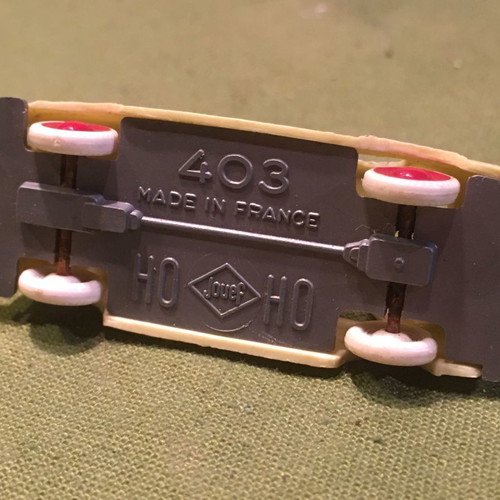 Jouef vintage HO 1/87 scale models used, set of 5