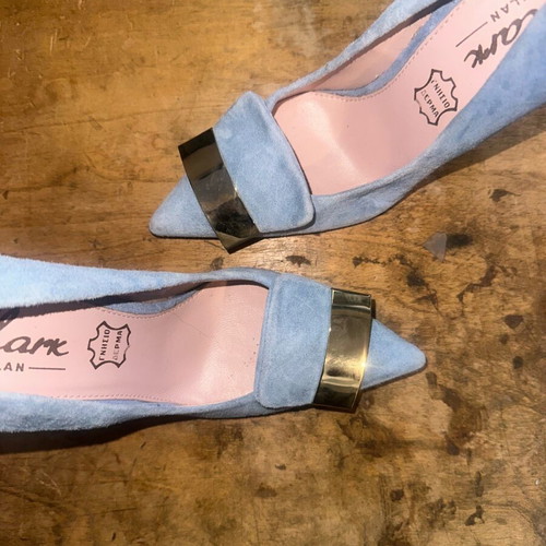 Mark Milan pumps new, turquoise, size 37