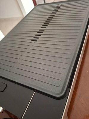 Wmf Table Ribbed Lono Electric Grill 2000W stainless steel like new