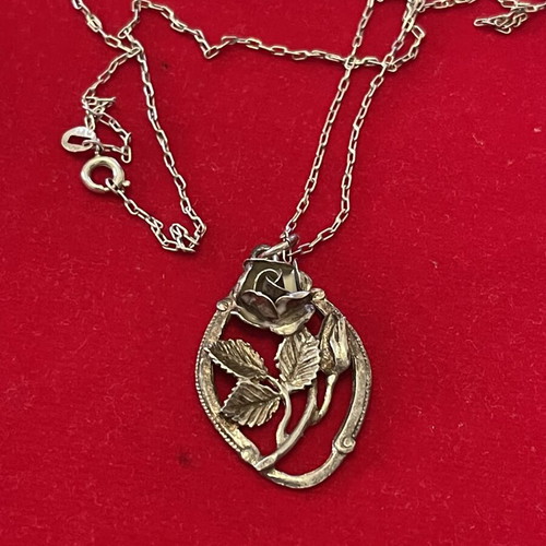 925 silver vintage necklace, 60 cm
