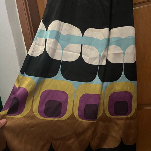 Satin dress CAM like new, backless, size M