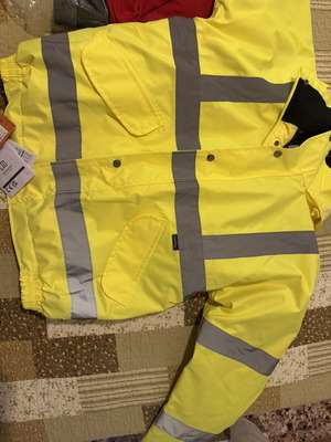 Portwest Waterproof Reflective Bomber Jacket new