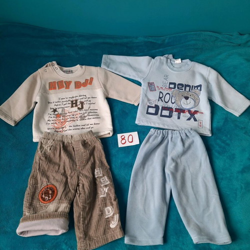 Winter Clothes Set used for 1 Year Old Boy, Size 80 cm