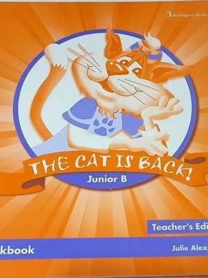 The Cat Is Back Junior B Teacher's Workbook like new