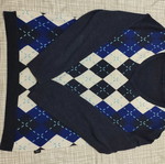 Men's blue blouse