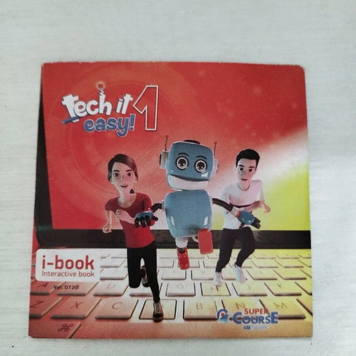 Tech it easy 1 English learning CD like new