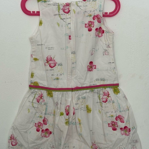 Mandarino dress used, cotton, size 116 cm, age 6, white