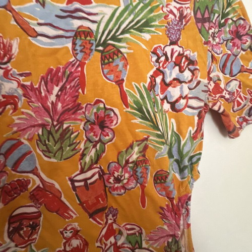 Zara summer dress like new with colorful motifs