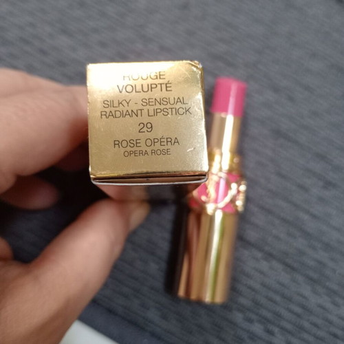 Yves Saint Laurent Rouge Volupté lipstick No. 29 Opéra Rose