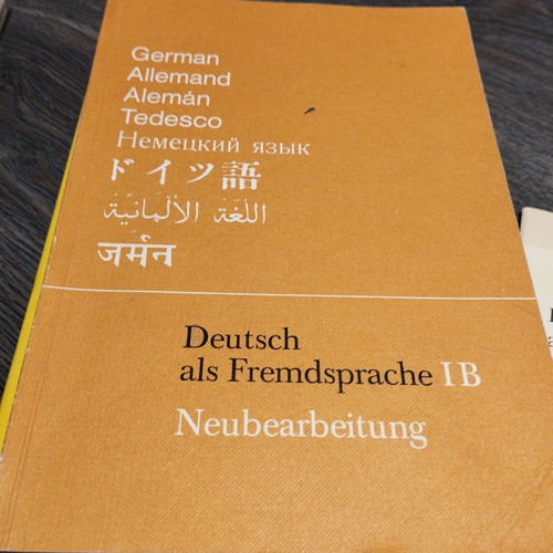 German grammar and syntax used