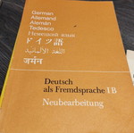 German grammar and syntax used