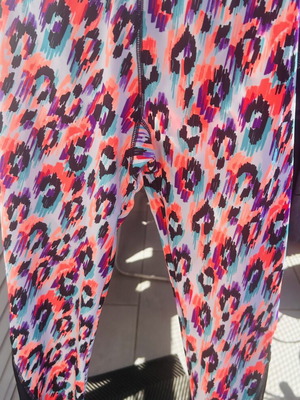 PCP leggings size S animal print like new