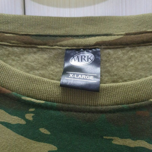 Greek army camouflage sweatshirt MRK new 100% cotton unworn