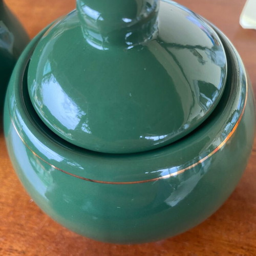 Jacobs set sugar bowl and creamer collectible like new