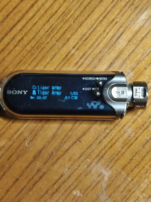 Sony NW-E503 MP3 player, perfume bottle design