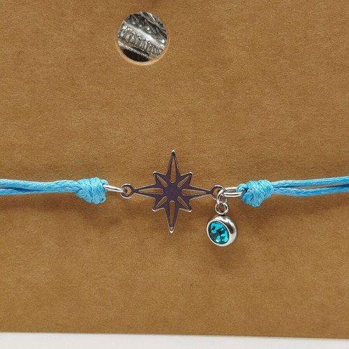 Handmade New Year charm bracelet new, turquoise and silver