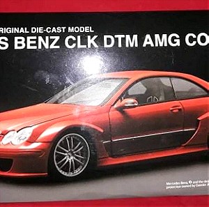 MERCEDES BENZ CLK DTM AMG COUPE / KYOSHO / 1:18 - RED / DIECAST