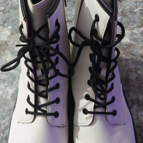 Voi&Noi Women's White Boots Size 40 New