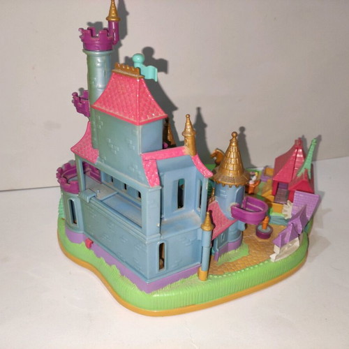 Polly Pocket Disney Beauty and the Beast Magical Castle 1997 used