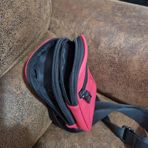 Zara red handbag like new